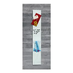Magnetische Glastafel "Artverum®", weiß, 12x78 cm, SIGEL
